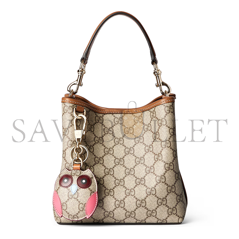 GUCCI GG EMBLEM SMALL BUCKET BAG 815118 (20.5*18*11.5cm) GUCCI GG EMBLEM SMALL BUCKET BAG 815118 (20.5*18*11.5cm)